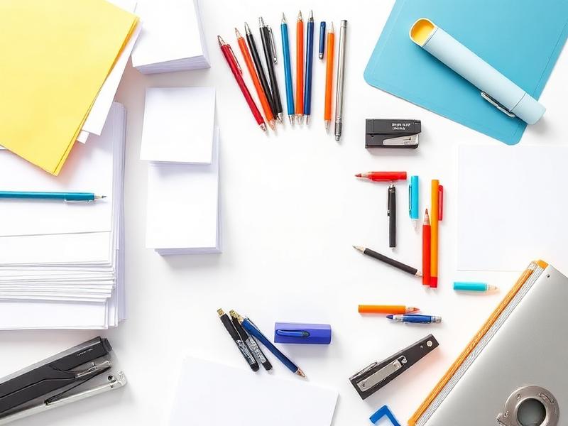 Papel A4, canetas, pastas e grampeadores usados em compras públicas